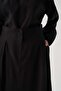 Black Pleated Detailed Skirt - 5