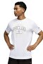 تي شيرت رجالي أبيض بتصميم M Run Club Graphic، رمز الموديل: 52844702White