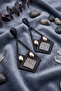 Stone Punk Style Earrings 10 Cm. - 3