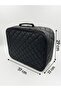 Professional Makeup -Brush- Cosmetics Material Bag Large Capacity Leather Quilted Layered Makeup Bag - 2