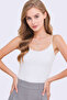 Women's 3-Piece Thin Strap Lace Detailed Viscose Undershirt - Natural & Breathable Fabric - 3