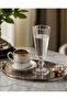 Coffee Side Presentation Cups Set of 6 |   60 ml Stylish Espresso & Water Glass - 2