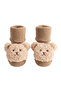 - Baby Cute 3D Bear Face Socks - 0Y to 3Y
