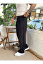 Pleated Korean Cut Trousers Black - 3