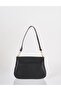 Buckle Detailed Crossbody Bag Black - 4