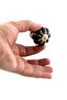 Porcelain Button Handle Black Gilded Gold Color Furniture Drawer Cabinet Handle Handles - 3