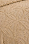 Marina Modern Chenille Jacquard Dowry Set Double King Size Pique Coverlet Set / Bedspread Set 3 Pieces - 4