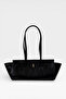 Rectangular Baguette Shoulder Bag Black