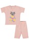 Pineapple Embroidered 6-18 Month Set - Powder - 4
