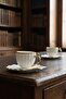 İnci 6-Person Porcelain Gold Coffee Cup Set - 90 ml - 2