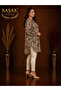 Moda Başak 100% Cotton Woven Patterned Tunic Comfortable Cut Plus Size - 2