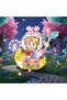 Micro Block Cute Girl Astronaut 410 Pieces Lz-8828 - 2