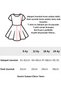 Girl's Bowknot Bee Printed Salopet Dress T-Shirt Summer 2-Piece Set - 5