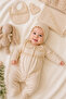 Ecru Lace Newborn Blanket 5 Piece Hospital Discharge Set 0-3 Months