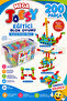 Mega Joesy Educational Block Game 200 Pieces - Toy Lego Set - Interlocking Stem Lego Set - Eki