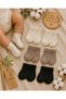 6-Piece Bamboo Anti-Sweat Baby & Kids Booties Socks (Washable)