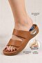 نعل جل تشريحي يومي مزدوج الأشرطة من تابا أورثوبيديك مع دعم لنتوءات الكعب - 2