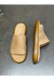 Mink Leather Laser Orthopedic Women's Daily Slippers - 7