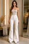 Dennys Women's Lycra Beige Spanish Jeans (Thick Fabric Does Not Show under Clothes) - 3