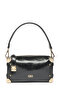 Accessory Detailed Shoulder and Hand Bag Black Bag 0058 - 3