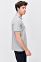 Men's Half Zip Polo Neck T-Shirt - 5