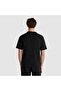 3434 Men's Black Round Neck T-Shirt - 4