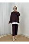Oak Green Pleated Stone Tunic-Mf1894 Brown