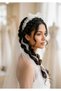 Elegant and Stylish Led Lighted Pearl Beaded Hair Accessory Birthday/Wedding/Henna/Party/Homecoming Crown - 2