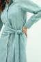 Belted Linen Casual Wear