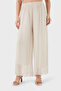 Silk Blend Relaxed Fit Flowy Wide Leg Trousers Pants 690O15 - 2
