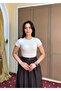 Short Sleeve Top Camisole Skirt Poplin Dress - 3