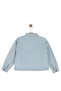 Nk girl's stone-detailed denim jacket, ages 8-14, light blue - 5