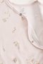 Natural Modal Cotton Newborn Double-Breasted Bodysuit Long Sleeve Snap Fastener Kimono Body L Farmyard - 6
