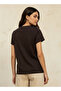 Cotton T-shirt with Stitch Applique Detail - 4