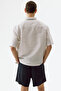 Keten Karışımlı Şort Relaxed Fit - 5