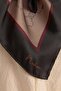 Sura Sura Silk Scarf Bitter Brown - 4