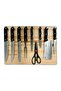 Wooden Cutting Board & Knives Set, 10 pcs