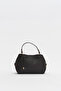 Bag with Side Buckle Detail and Charm Accessories, Brown - 2