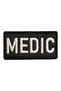 Siyah Zemin Medic Patch Nakış Peç - 8x4 cm
