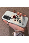 Oppo A5 4G/5G Compatible Retro Red Rose Printed Impact-Resistant Hard Case - 2
