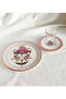 Lotus Cake Set for 6 People, 18 Pieces Tea Set Cake Plate Tea Plate Tea Cup - 4