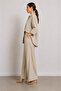 Oversize Slit Tunic Trousers Set - 3