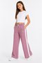 Mişil 33605-26 Girls' Striped Detailed Wide-Leg Sweatpants - 3