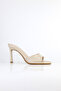 Women's High Heeled Slippers and Sandals - 3