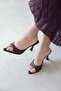 Franco Women's Heeled Leather Sandals Brown
