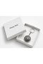 Patterned 316L Stainless Steel Openable Memory Keychain Gift - 2