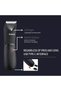 KM-1838 Professional Waterproof Body Hair Trimmer Razor Multifunction Hair Remover Rechargeable Electric Hair Clipper Men - 2
