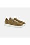 Men's Mink Lace-Up White Sole Suede Sports Shoes