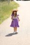 Girl's Knitted Detailed Strap Dress - Bohemian Style Summer Holiday Dress-Jlb-115