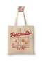Retro Snoopy Pickleball Club White Tote Bag Long Handle Shopping Bag Beach Bag